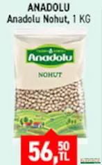 TARIM KREDİ ANADOLU NOHUT 1 KG fiyat ve kampanya bilgisi